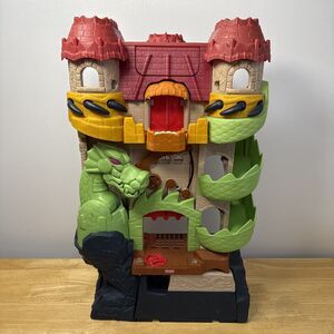 Fisher Price Imaginext Dragon World Castle Fortress Lights Sounds Works
